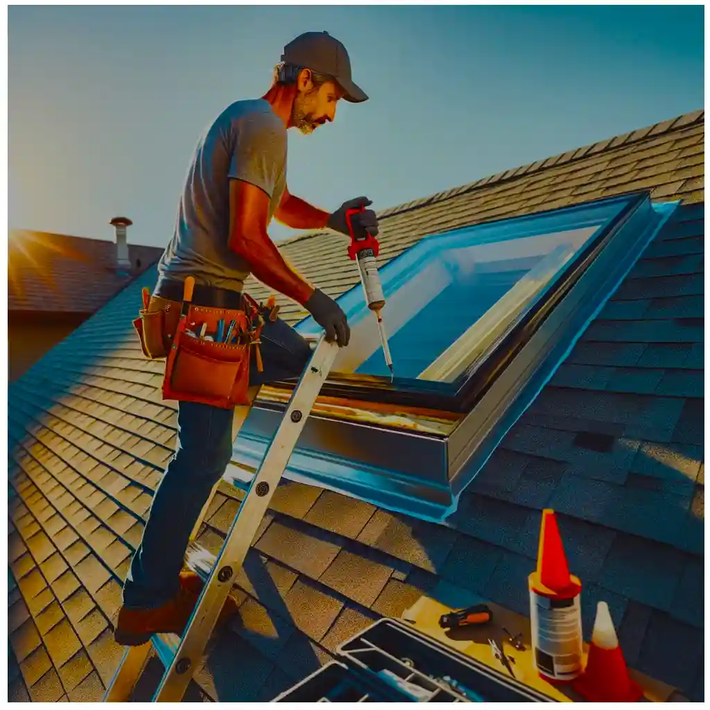 Skylight repair - Fairfield Roofing